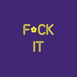 homebound tegeltje f*ck it
