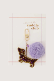 zusss ansichtkaart tashanger pompon hond cuddle club