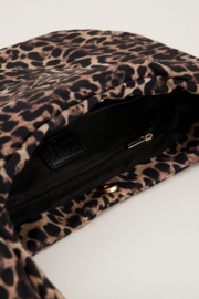 My Jewellery Panterprint schoudertas met strik