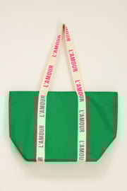 My Jewellery groene shopper l'amour