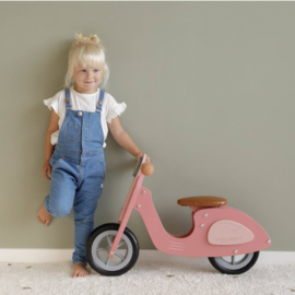 Little Dutch | Loopscooter Roze