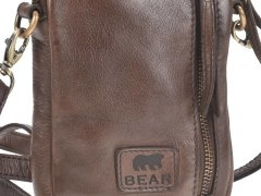 Bear design Telefoontasje 'Elina' bruin