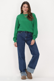 My jewellery Groene sweater "La vie a Paris"