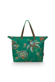 Pip Studio tas Tilda Tote bag Cece Fiore Green