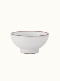 Zusss schaaltje terracotta hartje wit