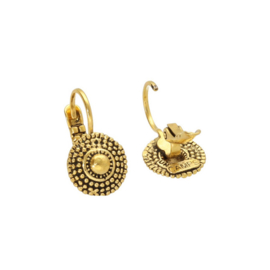 Camps & Camps oorbellen | goud plated  dormeuses