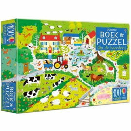 Boek & puzzel | op de boerderij