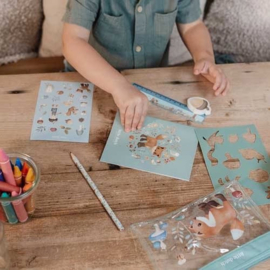 Little Dutch etui met inhoud forrest friends
