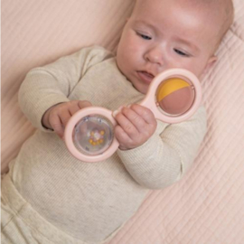 Little Dutch Rammelaar met balletjes roze