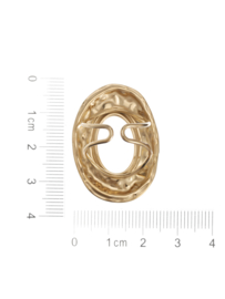 rose en camellia verstelbare ring