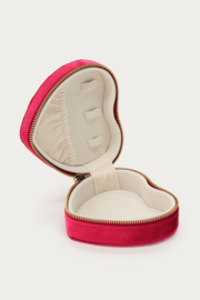 My Jewellery Bold velvet roze sieraden doos