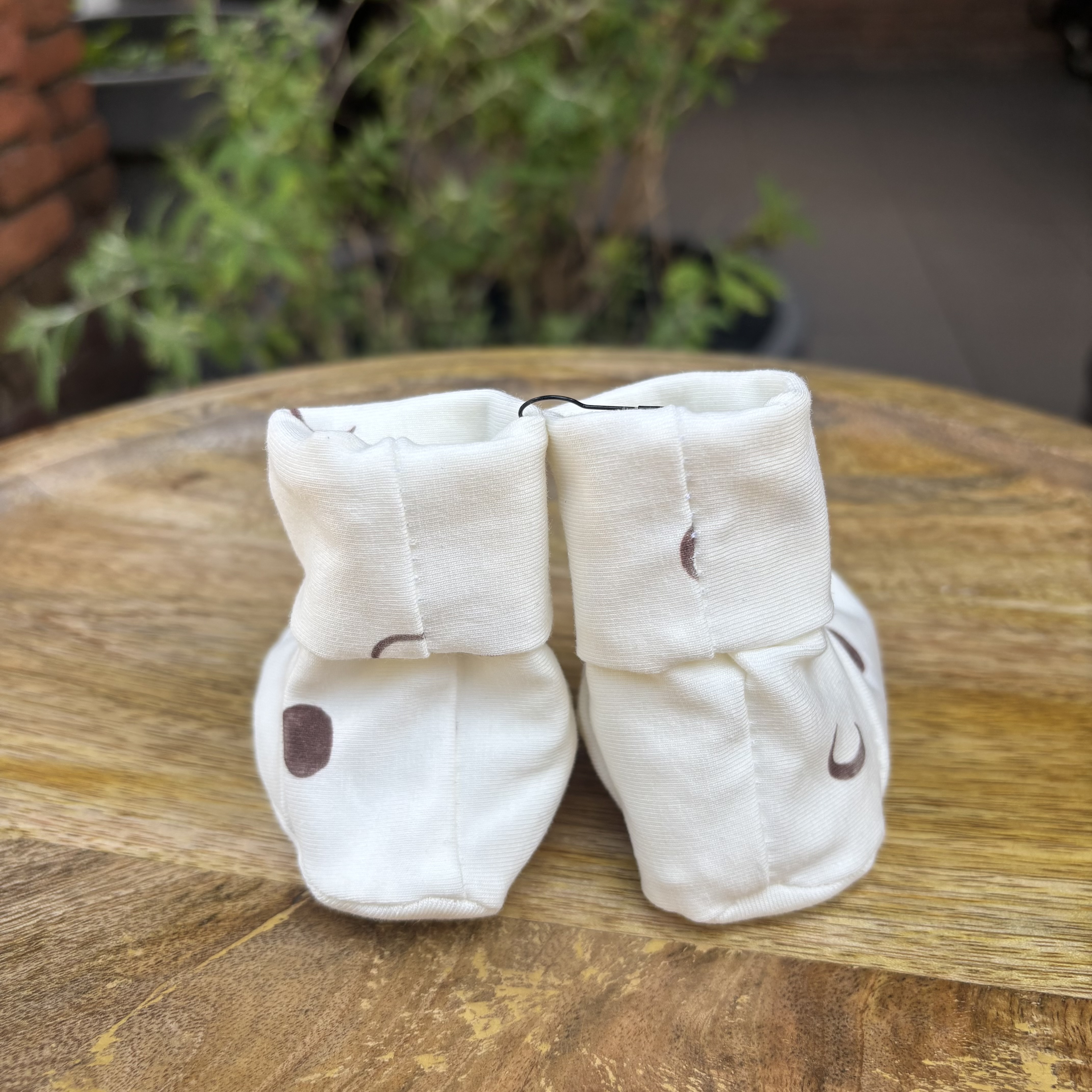 Petite Jenni slofjes maantjes print