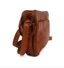 Bear Design schoudertasje 'Vieve' cognac