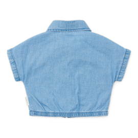 Little Dutch blouse korte mouw Denim
