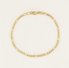 my jewellery equal | armband open schakel goud