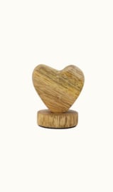 Zusss kaartenstandaard hout hartje