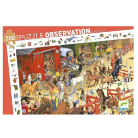 Djeco puzzel | paarden