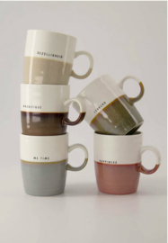 Zusss theemok gezelligheid wit/zand