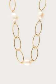 My Jewellery Bold schakelketting met zoetwaterparels