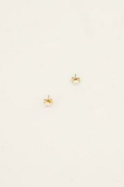My Jewellery oorbellen | studs met transparante steen goud