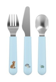 Mepal kinderbestekset Mio 3-delig Little Dutch Forest Friends