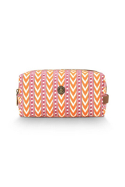 Pip Studio Coco Cosmetic Bag Medium Samba Stripe Orange