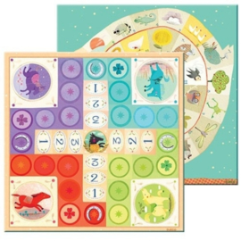 Djeco spel Ludo & Co Junior | Ganzenbord