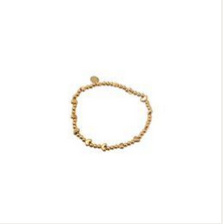 Go Dutch Label armbandje klein small hearts bracelet - 14k