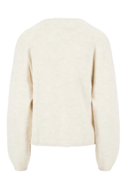 zusss vest met broche off white