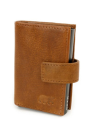 Bear design XL Pasjeshouder 'Mo' cognac