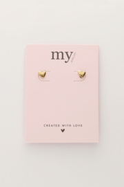 My Jewellery oorbellen | hartje studs goud