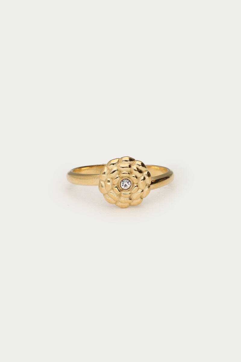 My Jewellery Botanical ring met bloem