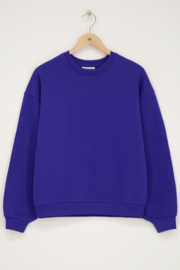 My jewellery Blauwe oversized sweater "Bonheur"