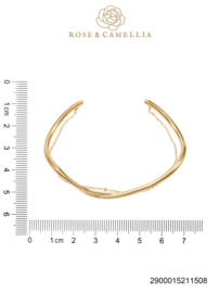 rose en camellia bangle
