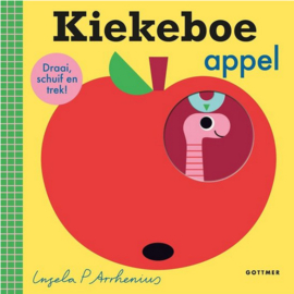 Boek Kiekeboe appel | draai schuif en trek boekje