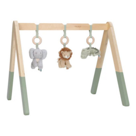 Little Dutch houten babygym safari friends