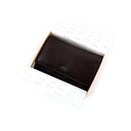 Bear Design kleine portemonnee 'Flappie' brown