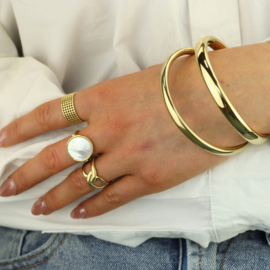 Camps & Camps armband Classic Bangle goud