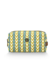Pip Studio Coco Cosmetic Bag Medium Samba Stripe Green