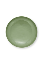 Pip Studio Lage Schaal Metaal Middengroen 12.5cm