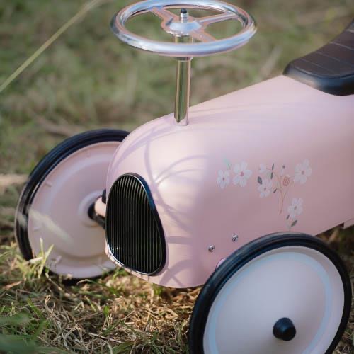 Little Dutch Retro Roller Loopauto | roze