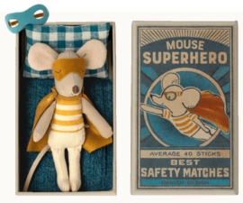 Maileg superheld muis, broertje in luciferdoosje