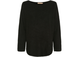 marta du chateau knitted top dagmar black