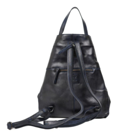 Bear design vouwugzakje 'Lisa' black