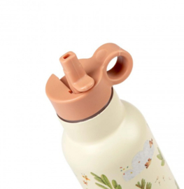 Moulin Roty drinkfles rvs Trois Petits Lapins