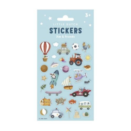 Little Dutch stickers jim & friends