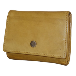 Bear Design portemonnee 'Chelsea' | okergeel