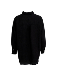 black colour blouse | Melina zwart