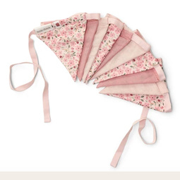 Little Dutch Slinger met vlaggetjes  - Roze - Fairy Floral