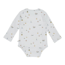 Little Dutch romper lange mouw | sailors bay blue